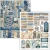 Zestaw papierów Mixed Media Book A4 Urban Blue Denim 50 arkuszy MA002 Ciao Bella