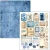 Zestaw papierów Mixed Media Book A4 Urban Blue Denim 50 arkuszy MA002 Ciao Bella