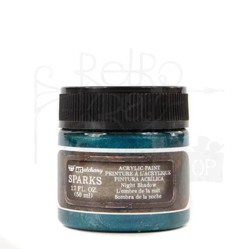 Farba metaliczna Finnabair Art Alchemy Sparks Night Shadow 50ml 967758 Prima