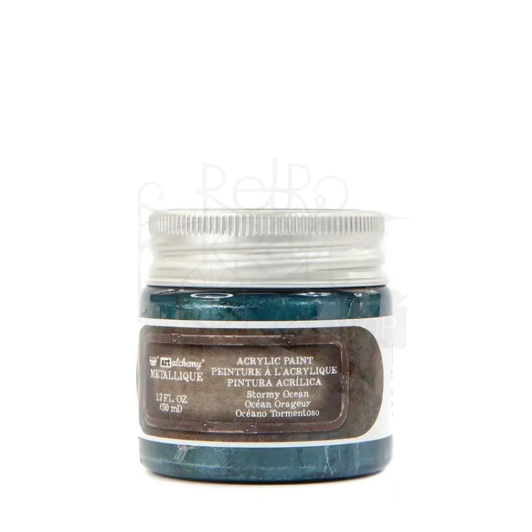 Farba akrylowa Art Alchemy Metallique Stormy Ocean 967819 Prima