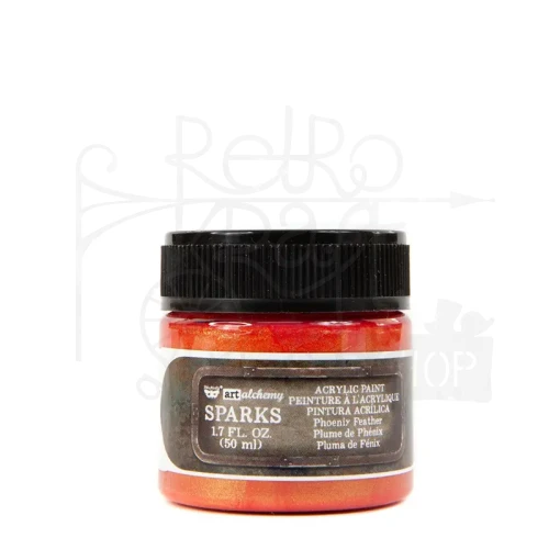 Farba metaliczna Finnabair Art Alchemy Sparks Phoenix Feather 50ml 967727 Prima