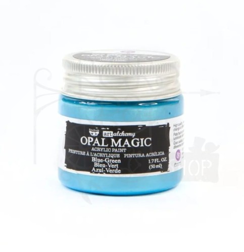 Farba akrylowa Finnabair Art Alchemy Opal Magic Blue-Green 50ml 966119 Prima