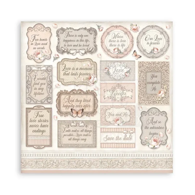 Zestaw papierów 30x30 You &amp; Me SBBL111 Stamperia