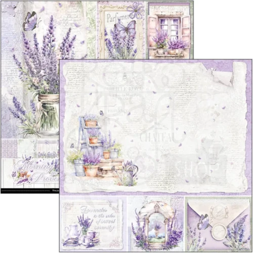 Zestaw papierów do scrapbookingu 30x30 Morning in Provence 12 szt CBPM074 Ciao Bella