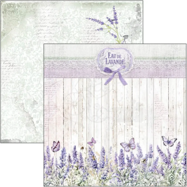Zestaw papierów do scrapbookingu 30x30 Morning in Provence 12 szt CBPM074 Ciao Bella