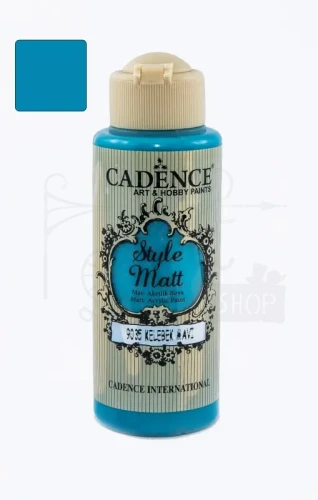 Farba akrylowa matowa Style Matt niebieski motyl 120ml S9035 Cadence