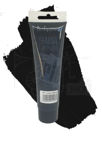 Farba akrylowa 701 Lamp Black 100ml