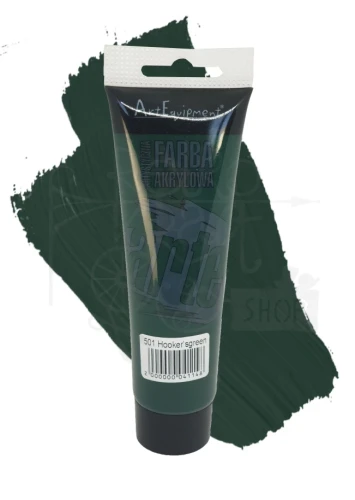 Farba akrylowa 501 Hooker's Green 100ml