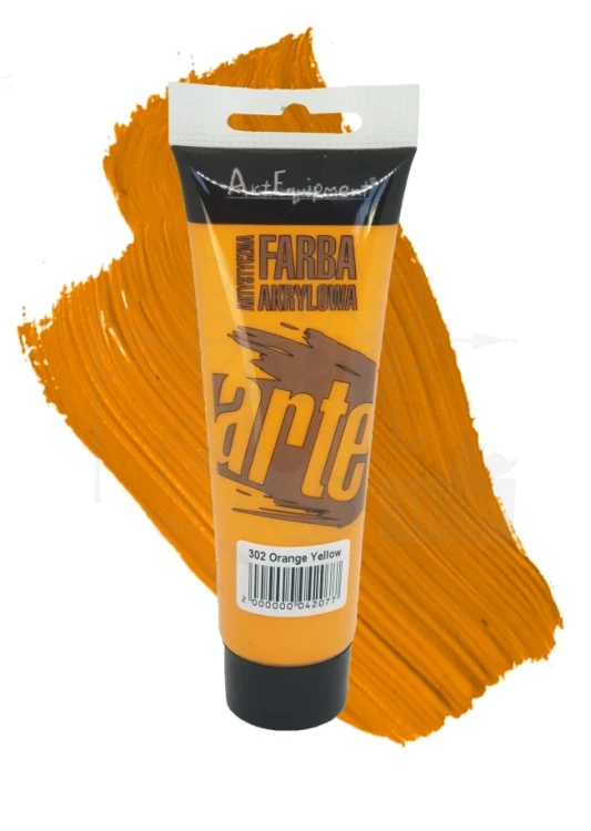 Farba akrylowa 302 Orange Yellow 100ml
