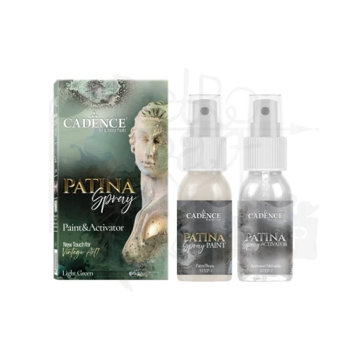 Zestaw nr 1 do patynowania jasna zieleń 50+50ml Cadence
