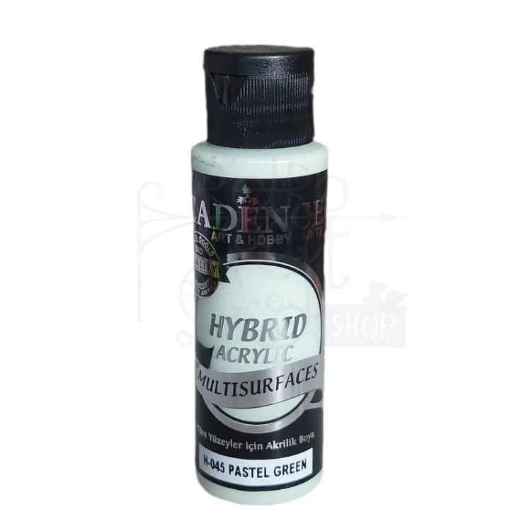Farba akrylowa hybrydowa Pastelowa zieleń 70ml H45-70ML Cadence