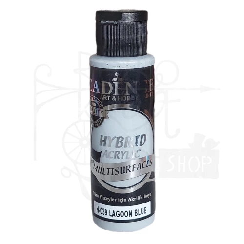 Farba akrylowa hybrydowa Błękitna laguna 70ml H39-70ML Cadence