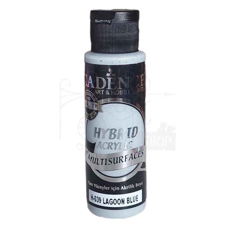 Farba akrylowa hybrydowa Błękitna laguna 70ml H39-70ML Cadence
