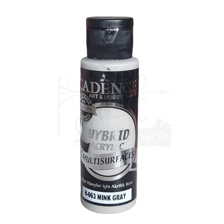Farba akrylowa hybrydowa Norkowa szarość 70ml H63-70ML Cadence