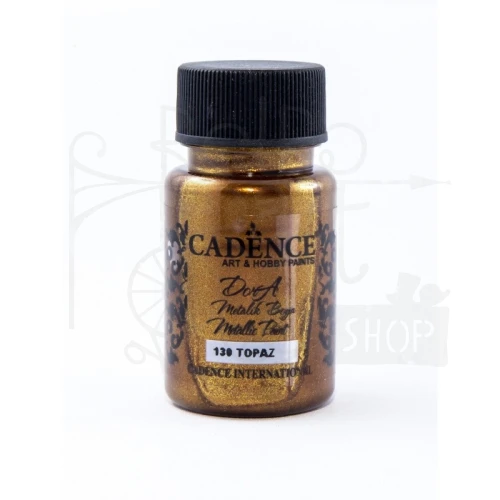 Farba dekoracyjna Dora Metalik Topaz 50ml DM130 Cadence