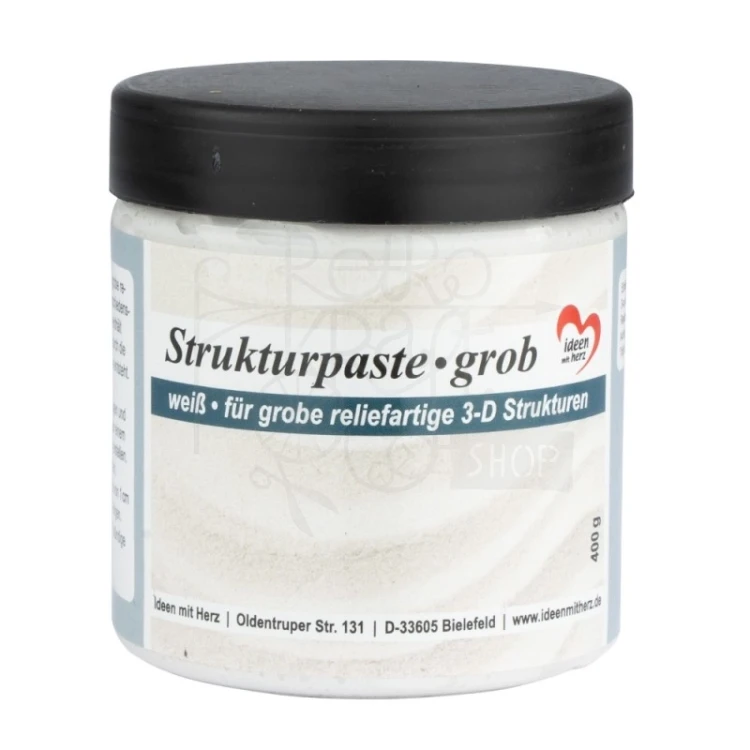 Pasta strukturalna gruboziarnista N013387-02 Ideen mit Herz
