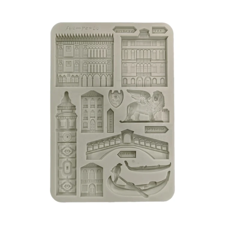 Foremka silikonowa A5 Venice City of Art - Monumenty KACMA581 Stamperia