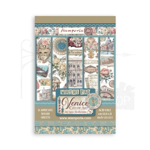 Papier washi A5 Venice City of Art - SBW21 Stamperia