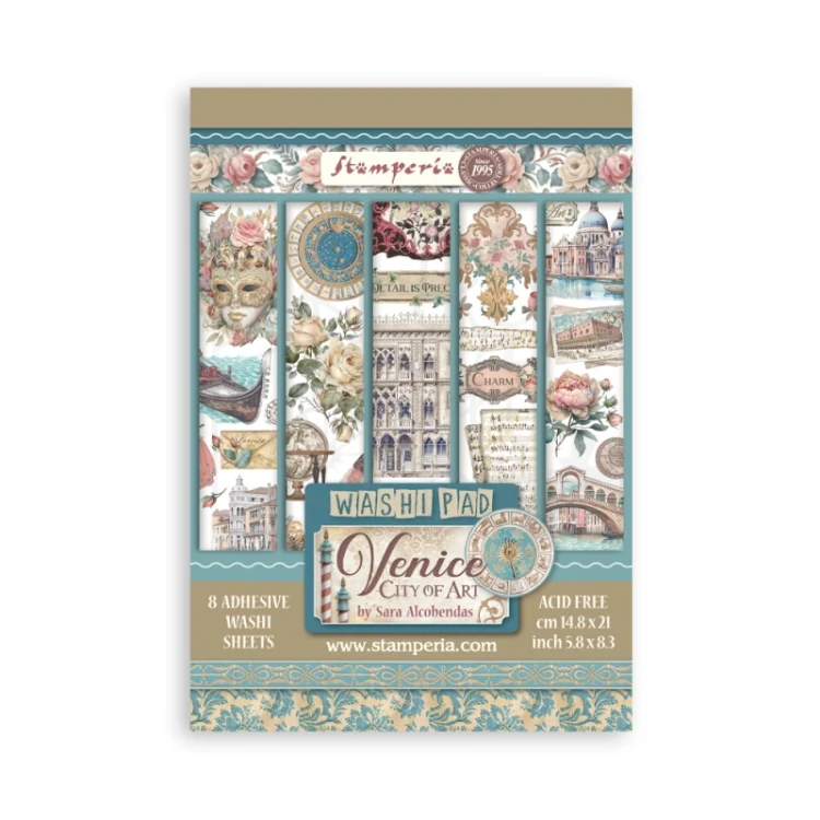 Papier washi A5 Venice City of Art - SBW21 Stamperia