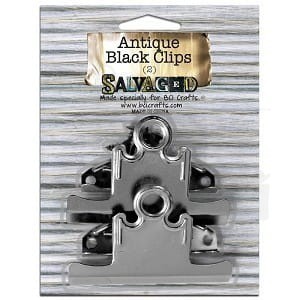 Klipsy Salvaged Antique CLP2BLK Salvaged