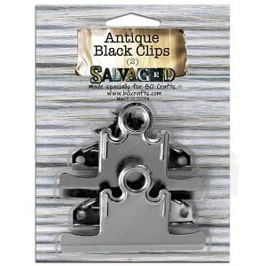 Klipsy Salvaged Antique CLP2BLK Salvaged