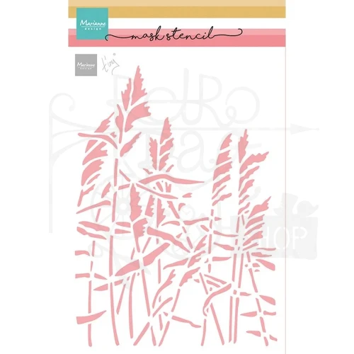 Szablon maska A5 Tiny's Pampas Trawa PS8183 Marianne Design