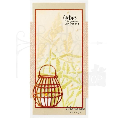 Szablon maska A5 Tiny's Pampas Trawa PS8183 Marianne Design