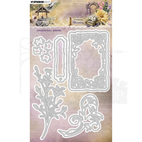 Wykrojnik Growing &amp; Blooming Decoration Pieces JMA-GB-CD1013 Studio Light