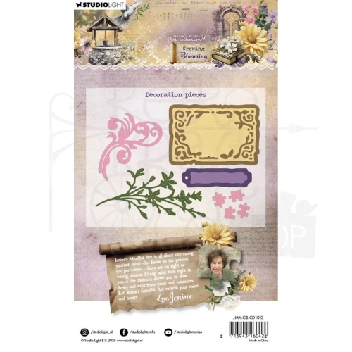 Wykrojnik Growing &amp; Blooming Decoration Pieces JMA-GB-CD1013 Studio Light