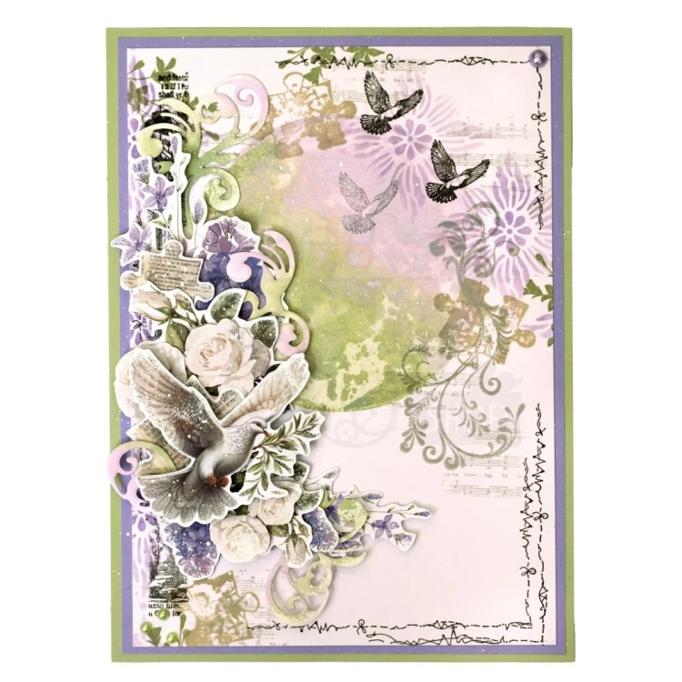 Stempel akrylowy Growing &amp; Blooming In Faith JMA-GB-STAMP835 Studio Light