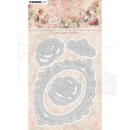 Wykrojnik A Cat's Secret Roses mini - frame SL-ACS-CD1000 Studio Light
