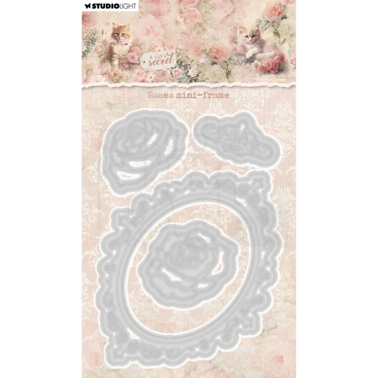 Wykrojnik A Cat's Secret Roses mini - frame SL-ACS-CD1000 Studio Light