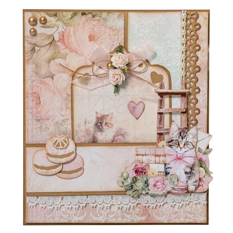 Zestaw papierów do scrapbookingu 20x20 A Cat's Secret SL-ACS-DPP315 Studio Light