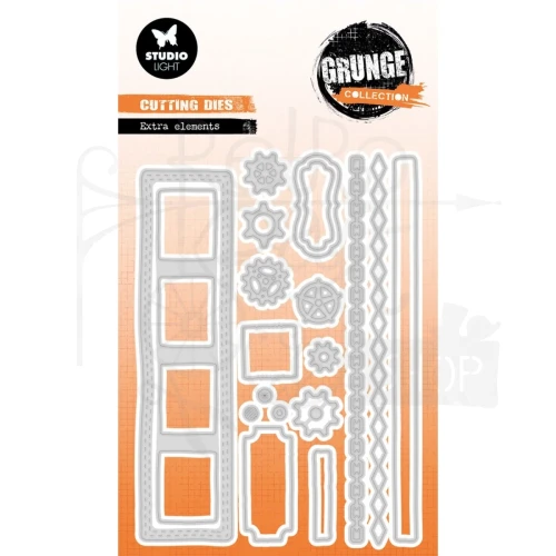 Wykrojnik Grunge Collection Extra Elements SL-GR-CD998 StudioLight