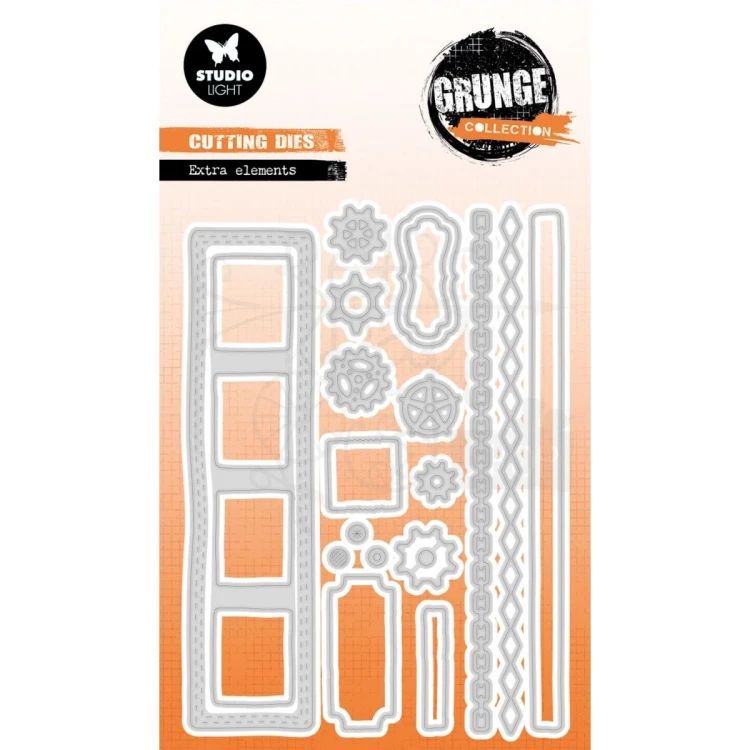 Wykrojnik Grunge Collection Extra Elements SL-GR-CD998 StudioLight