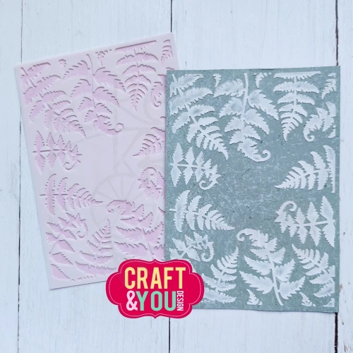 Szablon maska A6 Paprotki SC009 Craft&amp;You Design