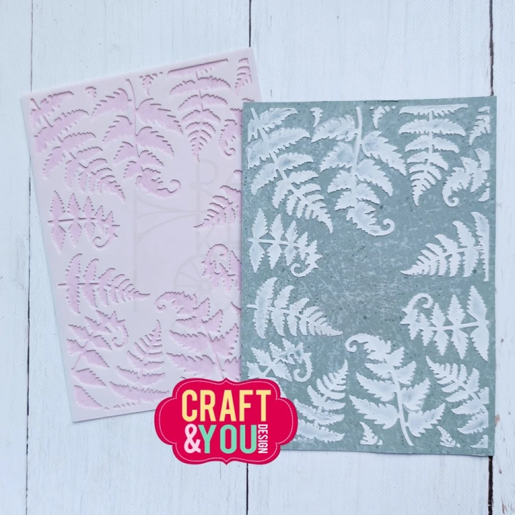 Szablon maska A6 Paprotki SC009 Craft&amp;You Design