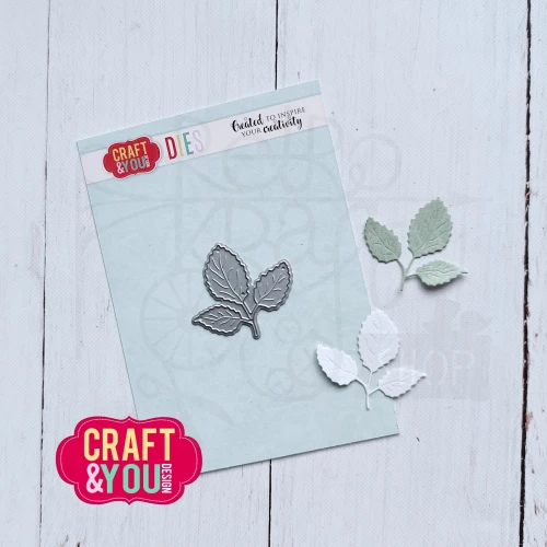 Wykrojnik Listki róży CW356 Craft&amp;You Design