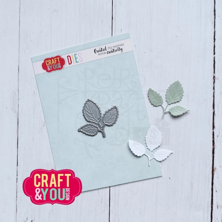Wykrojnik Listki róży CW356 Craft&amp;You Design