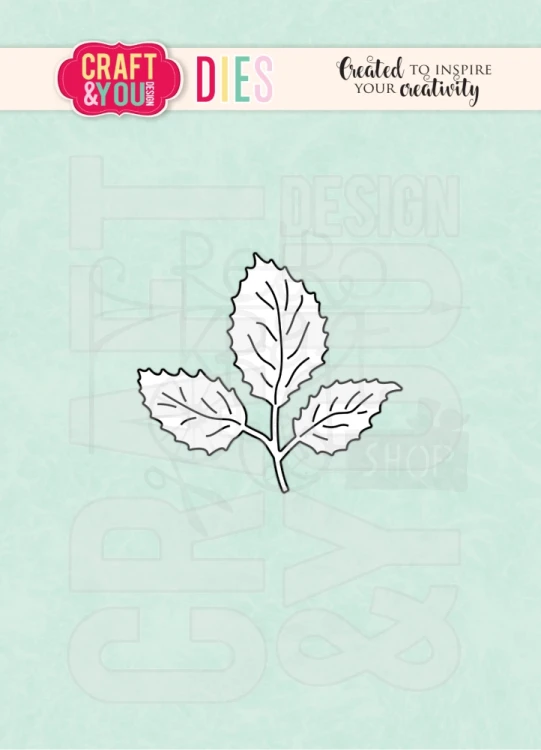 Wykrojnik Listki róży CW356 Craft&amp;You Design