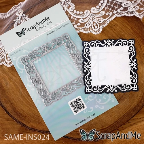 Wykrojnik Ramka kwadratowa SAME-INS024 ScrapAndMe