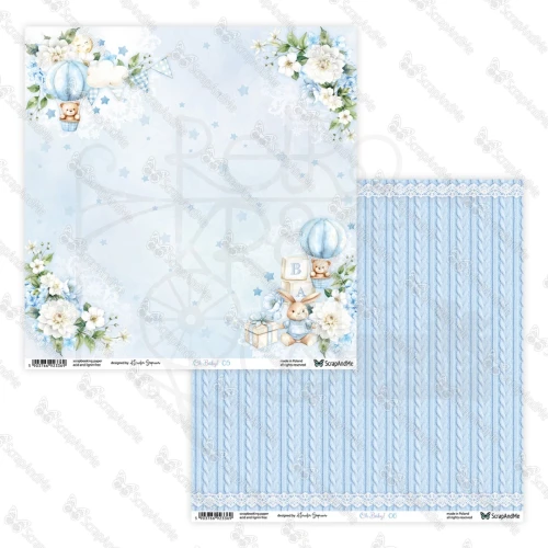 Papier do scrapbookingu 30x30 Oh, Baby 05/06 ScrapAndMe
