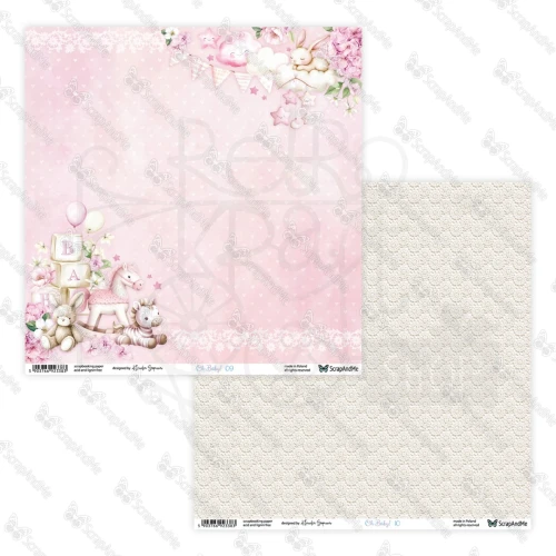 Papier do scrapbookingu 30x30 Oh, Baby 09/10 ScrapAndMe
