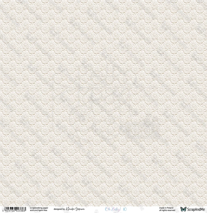 Papier do scrapbookingu 30x30 Oh, Baby 09/10 ScrapAndMe