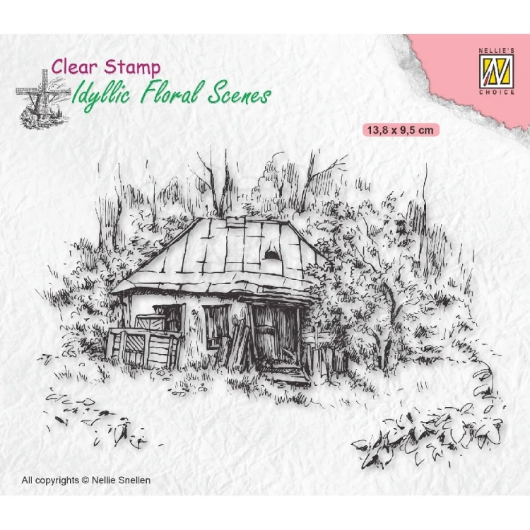 Stempel akrylowy Stara chatka IFS027 Nellie’s Choice
