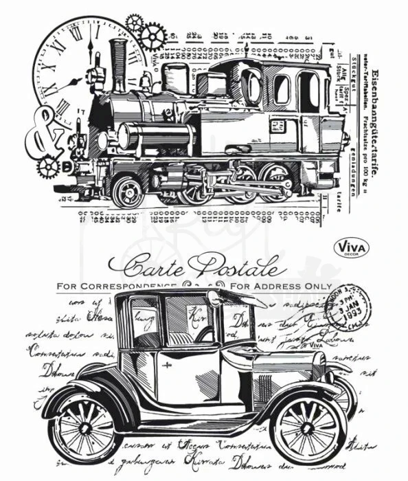 Stempel akrylowy Oldtimer 400310000 Viva Decor