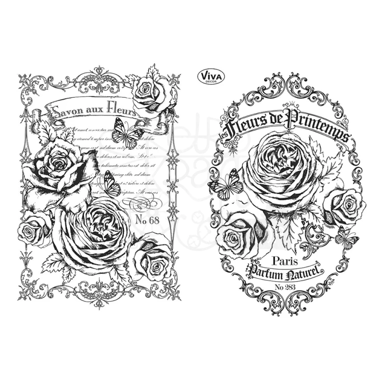 Stempel akrylowy Fleurs de Printemps 400309600 Viva Decor