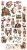 Zestaw papierów 15x30 dodatki do samodzielnego wycięcia Wonderful Christmas Time AA-WCT-10 Alchemy of Art