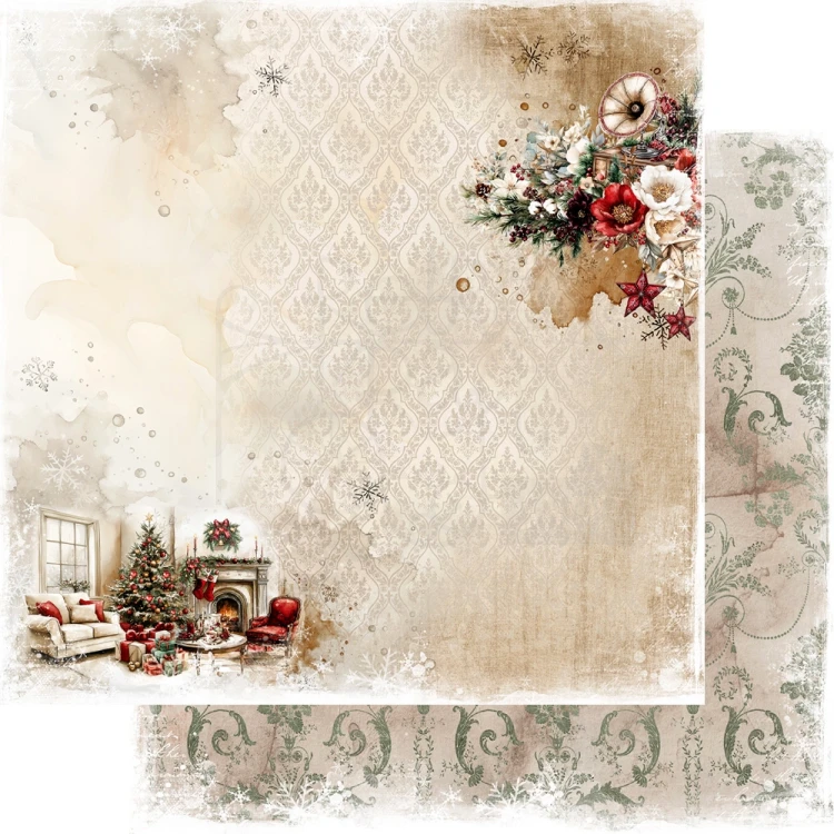 Zestaw papierów do scrapbookingu 20x20 Wonderful Christmas Time AA-WCT-08 Alchemy of Art