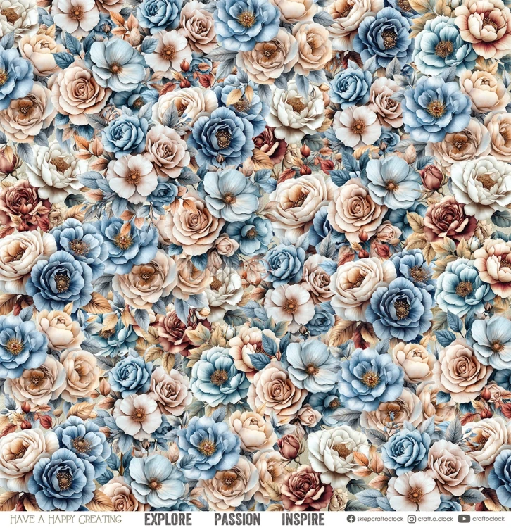 Zestaw papierów do scrapbookingu 30x30 Mindfulness Time  CC-C76-MT-00 Craft O'Clock